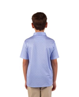 Boys Mini Mosaic Performance Polo Shirts