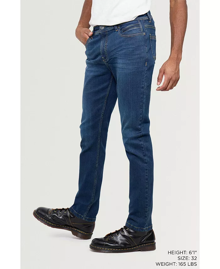 Men's Slim Stretch Silicon Jeans - thumbnail 6