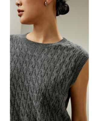 Women's Baby Cashmere Sweater Vest