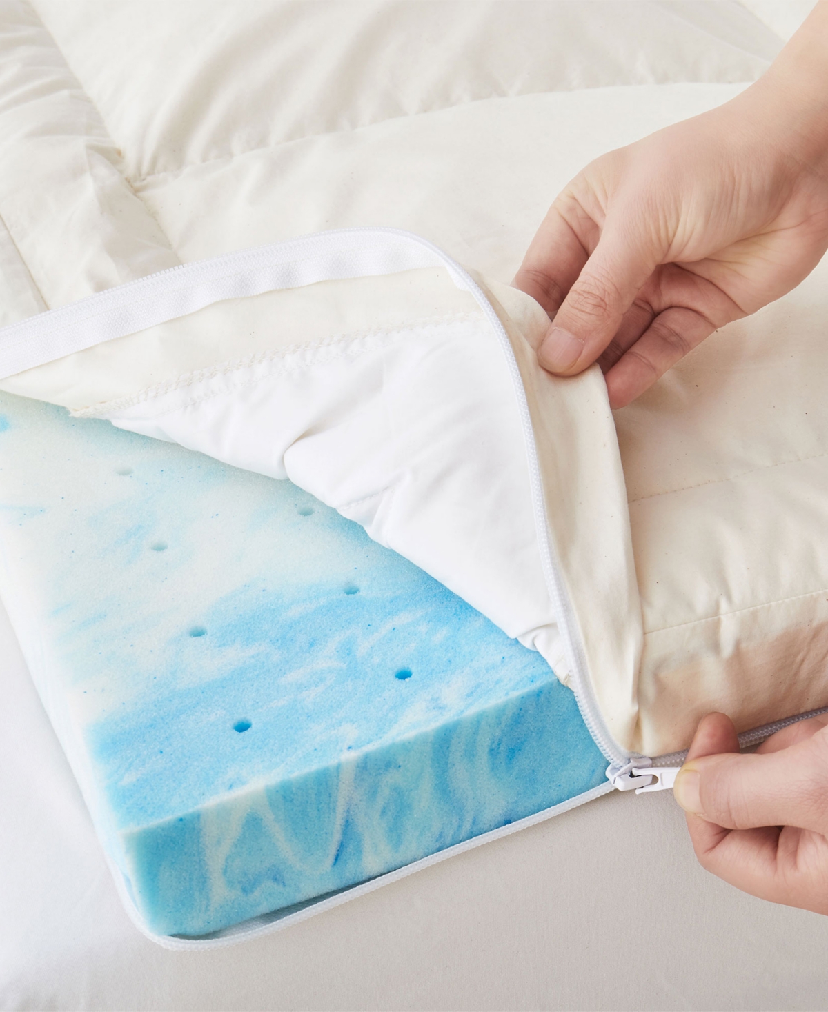 Unikome Down Feather Memory Foam Mattress Topper