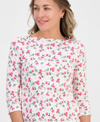 Petite Cotton Hydrangea Love Top