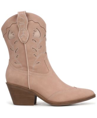 Women's Flash Block Heel Western Booties