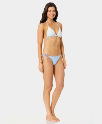 Women's Ditsy Wide Rib Reversible Triangle Swim Top