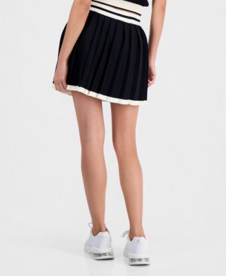 Women's Gabry Pleated Sweater Mini Skirt