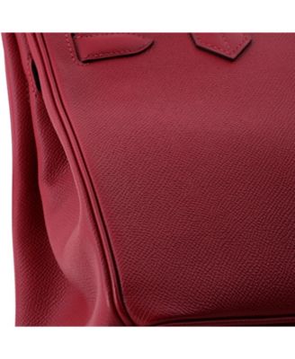 Birkin 30 Handbag Red Epsom with Gold Hardware