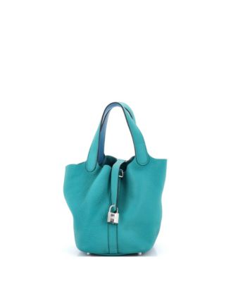 PM Eclat Picotin Lock Bag Clemence with Swift