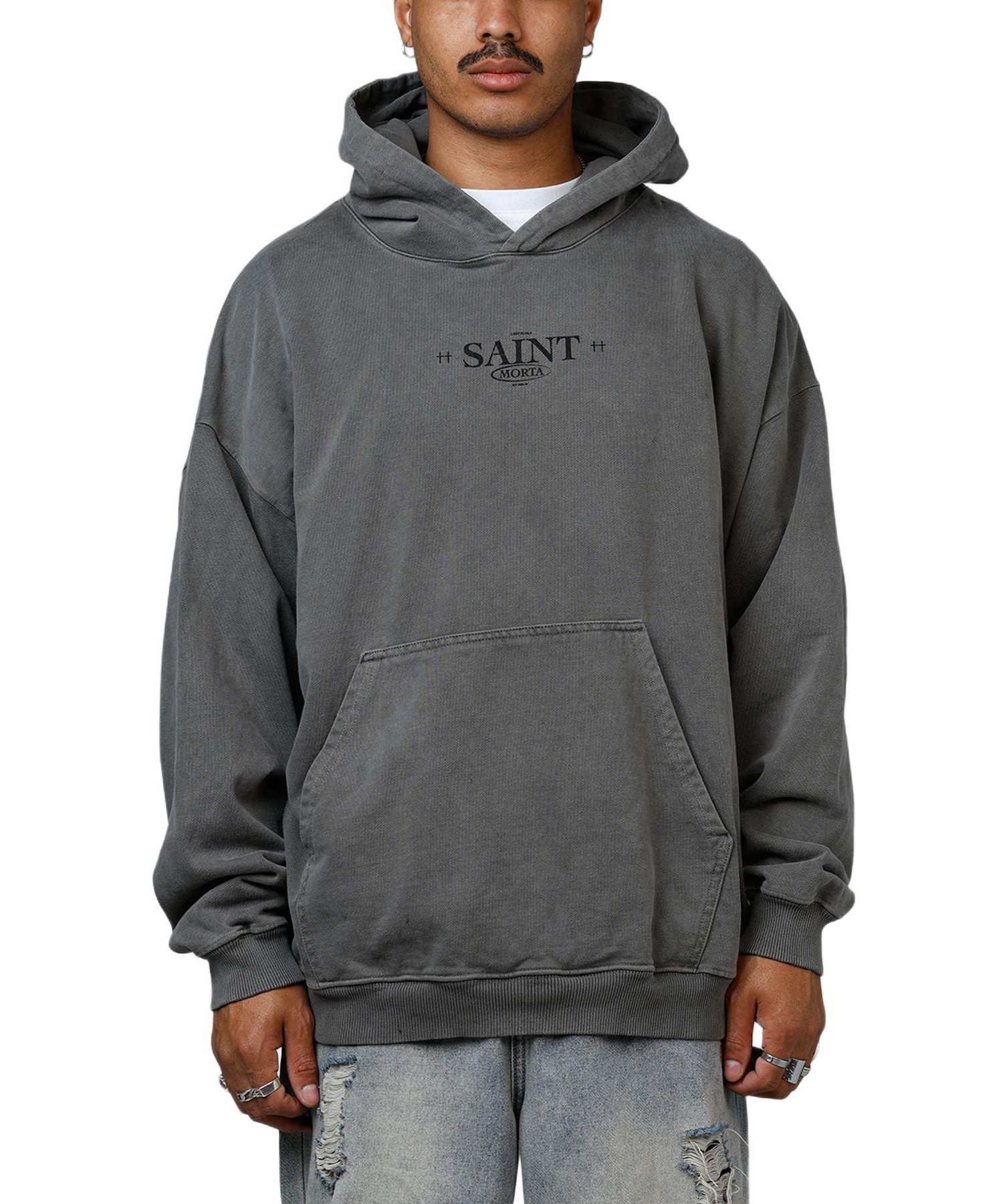 Women's Lost Souls Premium Hoodie Washed Charcoal