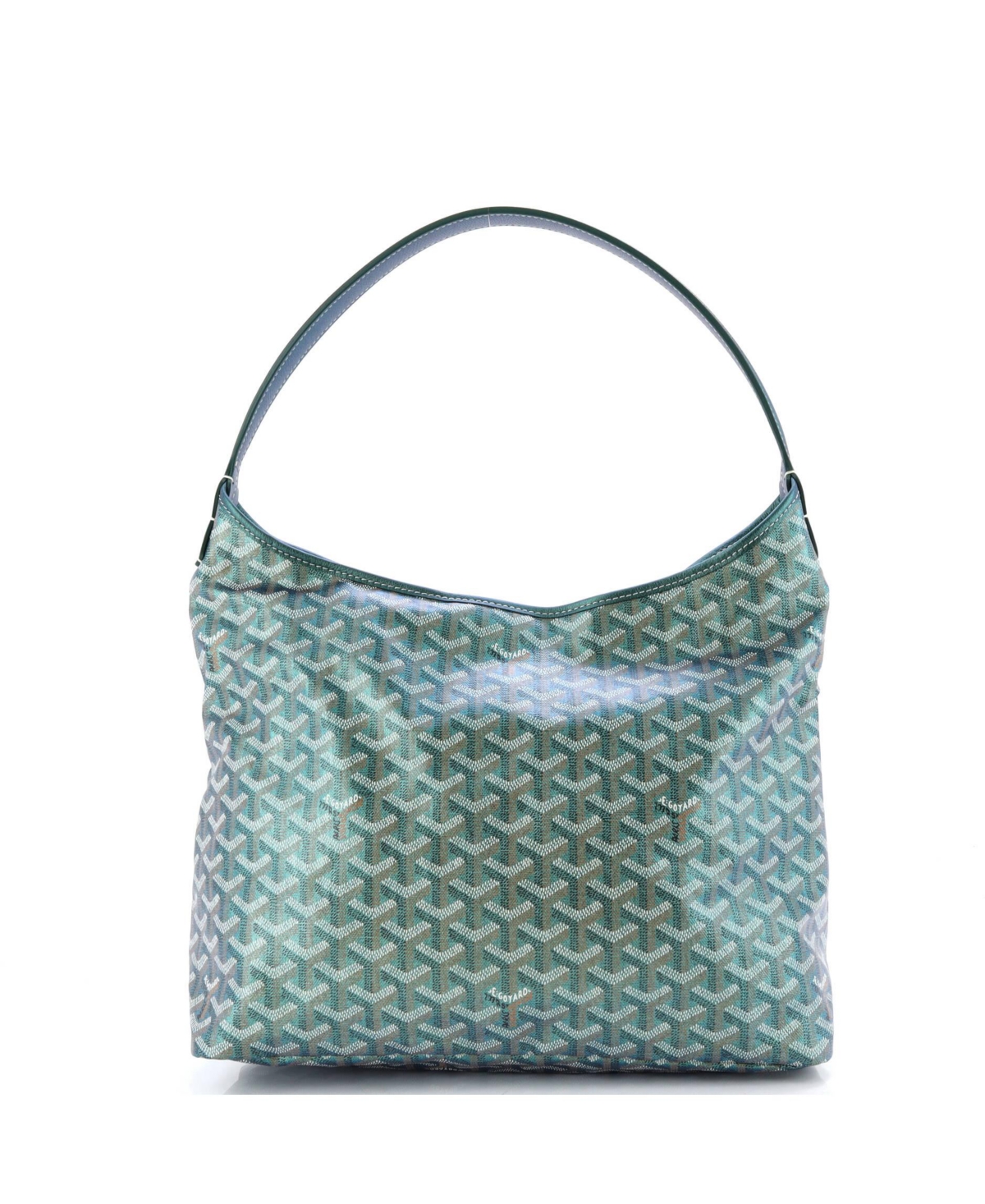 Pre-Owned Goyard Boheme Hobo Iridescent Coated Canvas