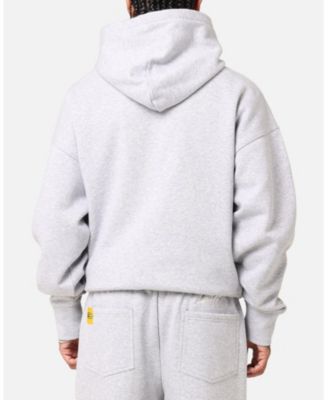 Big & Tall Hybrid Premium Hoodie Grey Marle