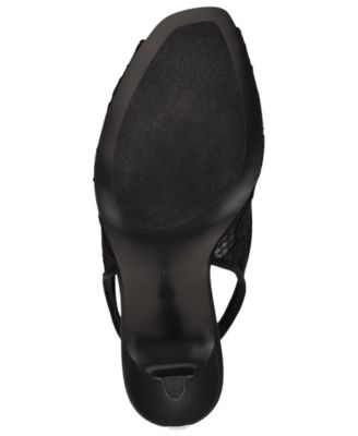 Women's Kisco Lace Peep Toe Slingback Pumps