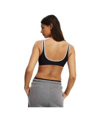 Women's Active Ultra Soft Low Back Crop Top