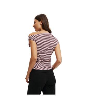 Women's Georgie Off Shoulder Short Sleeve