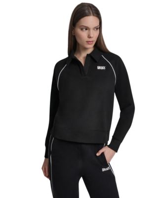 Women's HD Logo Piped Polo Sweatshirt