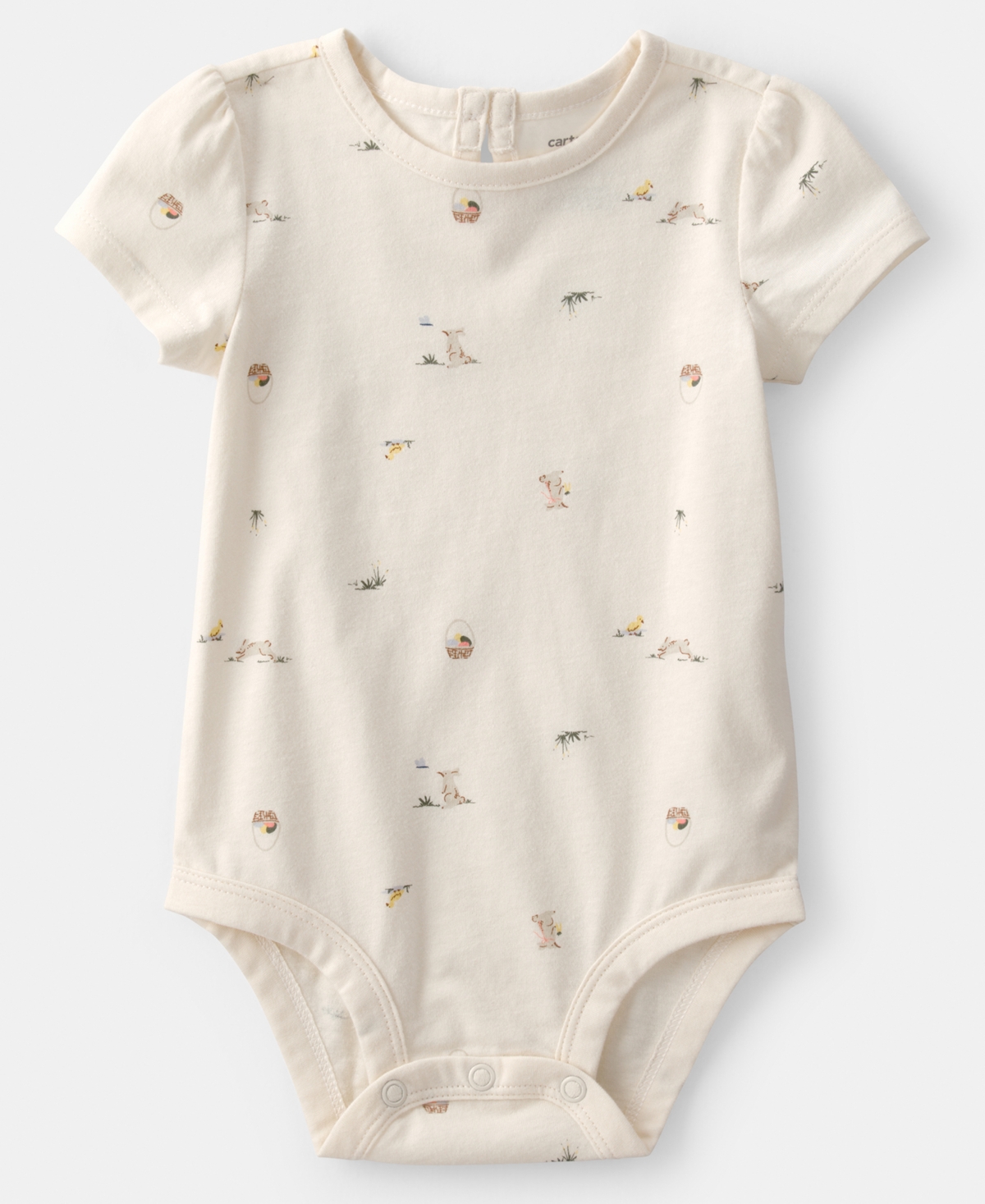 Carter's Baby Girls' Easter Bunny Round Neck Bodysuit and Jumper, 2-Piece Set