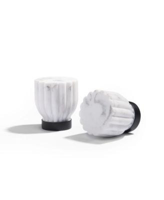 Marbled Flute Single Curtain Rod and Finial, Adjustable Length 66”-120”