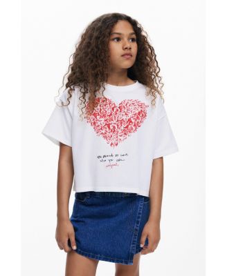 Girls Girls's Short-sleeve heart T-shirt