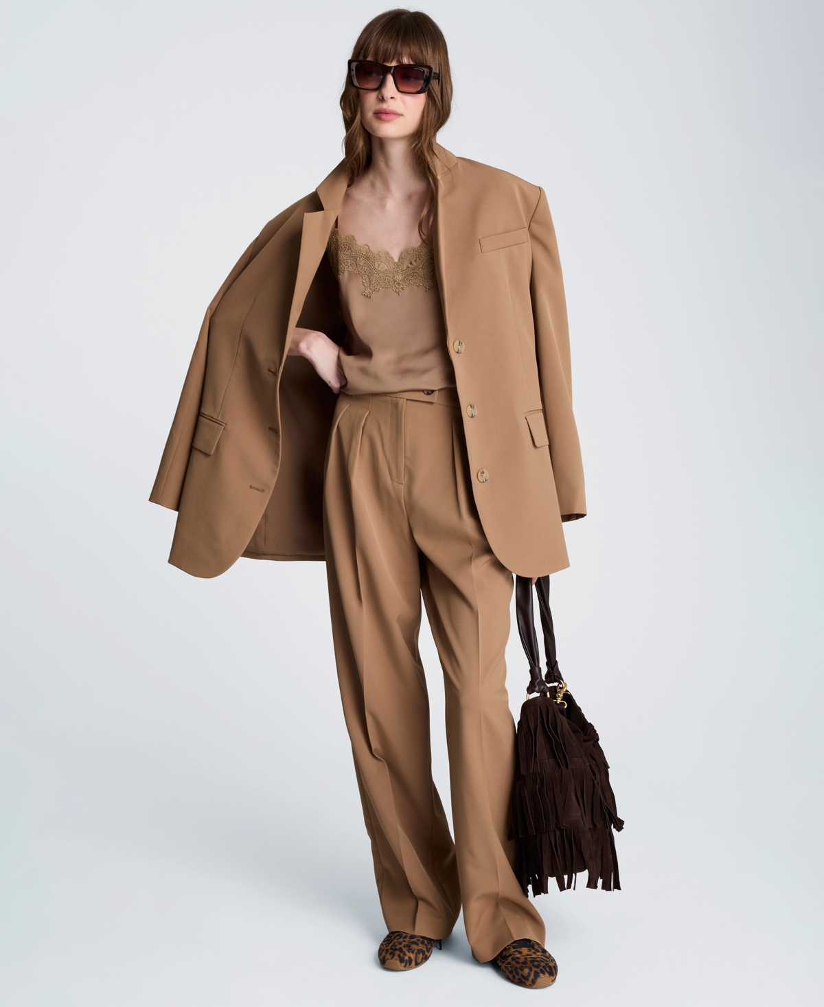 Kenneth Cole Women's Criss Cross Waist Pants