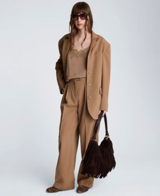 Women's Lace Trim V-Neck Camisole Top