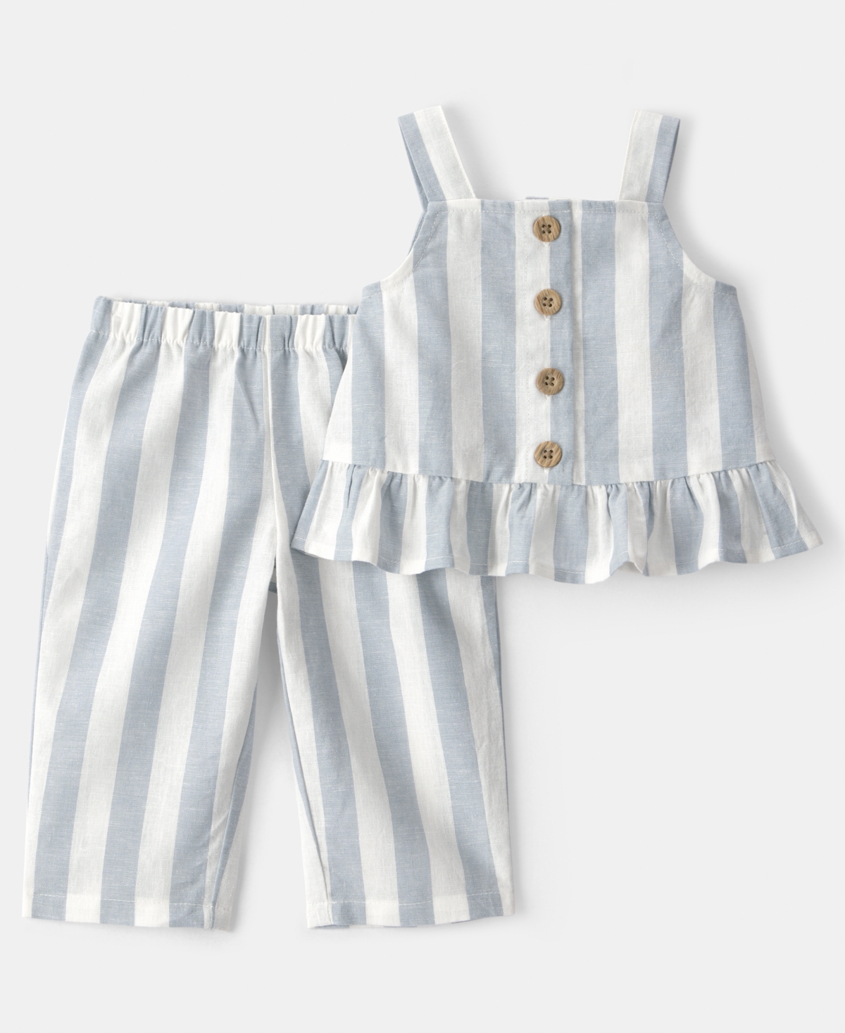 Carter's Baby Girls' Sleeveless Top and Pants, 2-Piece Set