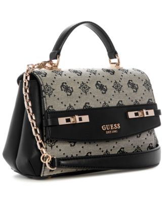 Melinda Logo Small Top Handle Bag