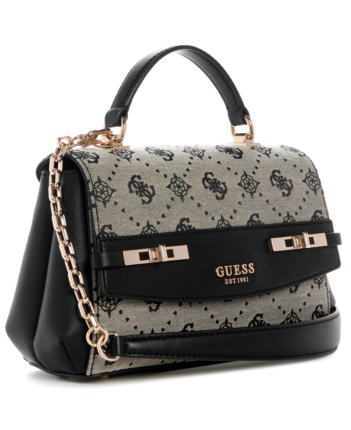 Guess Melinda Logo Small Top Handle Bag