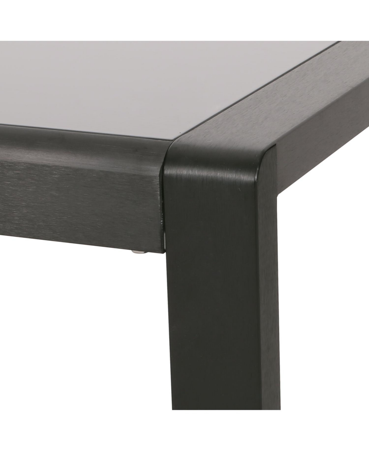 Streamdale Furniture Aluminum Coffee Table - Weather Resistant Minimalist Design