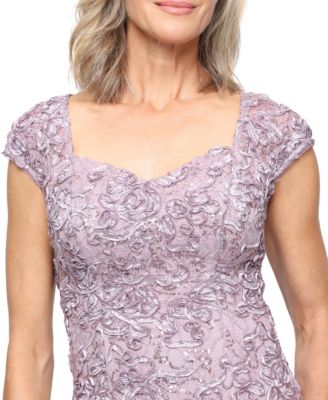 Women's Sequined Soutache Mermaid Gown