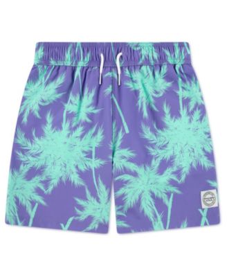 Boys' Printed Swim Trunks