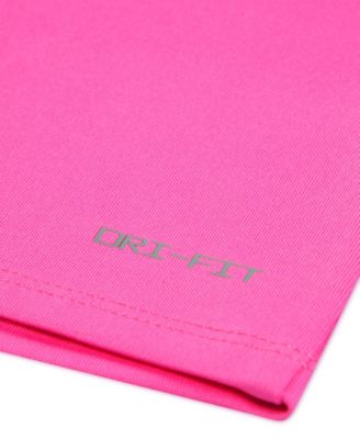 Girls' Toddler 2T-4T Printed Crewneck T-Shirt and Shorts, 2-Piece Set