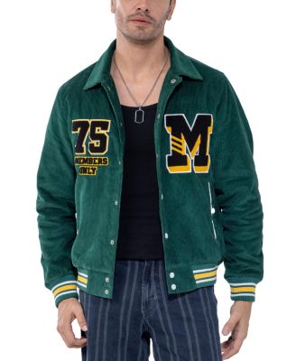 Men's Corduroy Varsity Jacket