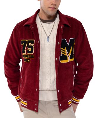 Men's Corduroy Varsity Jacket