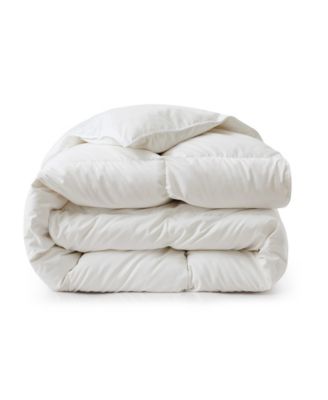 Heavyweight Goose Down Feather Comforter, Full/Queen