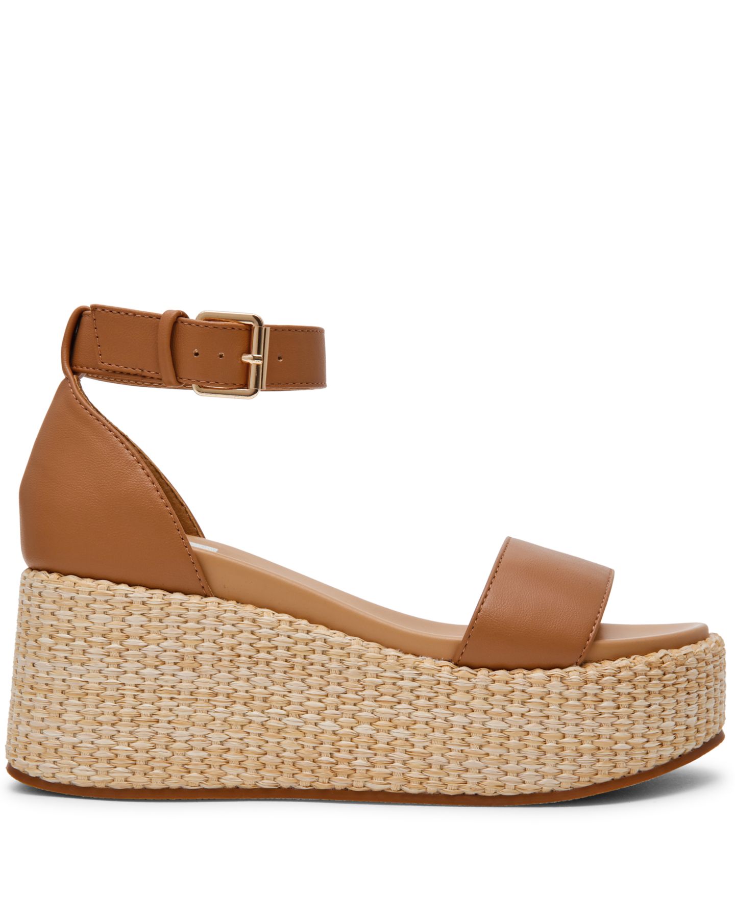 Женские сандалии DV Dolce Vita Alumina Espadrille Wedge, цвет: Карамельный — фото 2