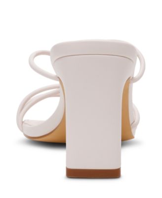 Women's Leesha Strappy Stone High Heel Dress Sandals