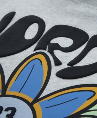 Girls' 7-16 Floral Flight Long-Sleeve Hoodie