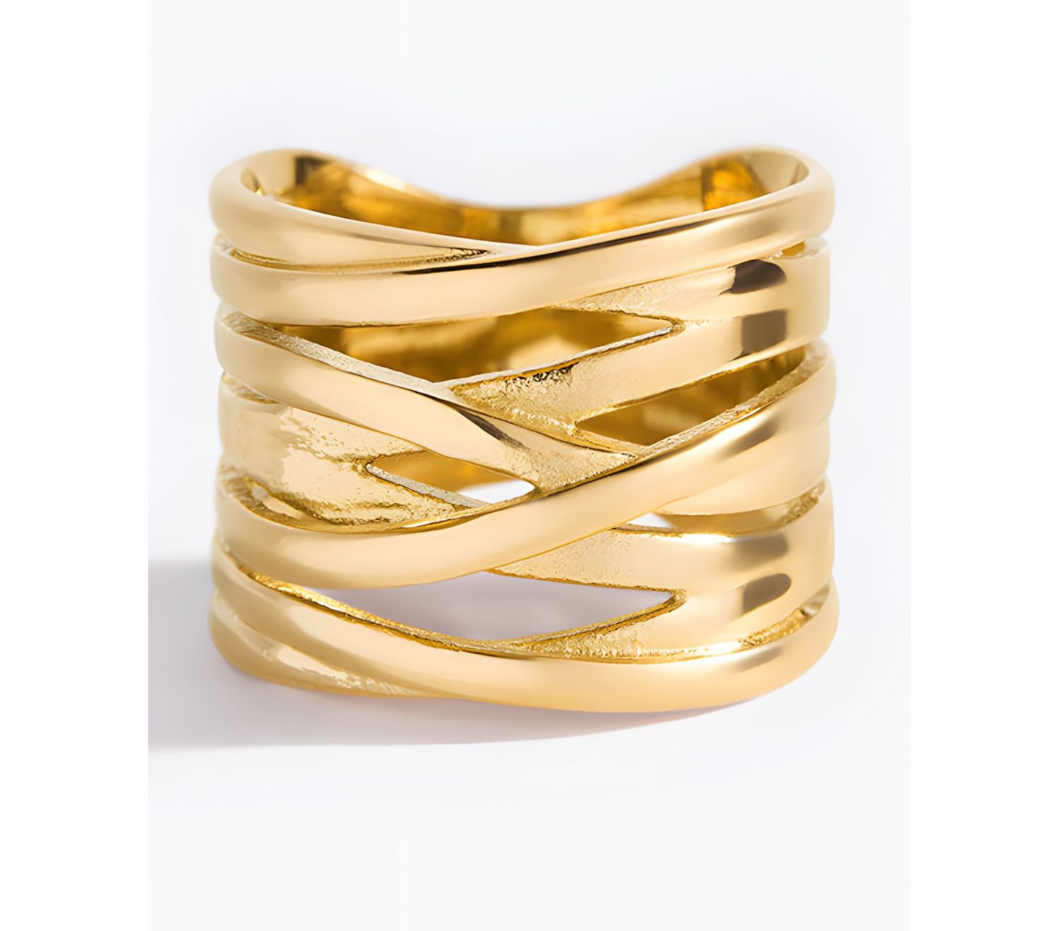 Wire Wrap Statement Ring