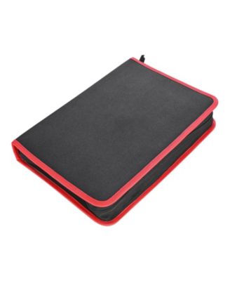 Leather Working Tools Kit, 61-Piece Leather Craft Set w/ Canvas Storage Bag, Punching, Sewing, Stamping & Sanding