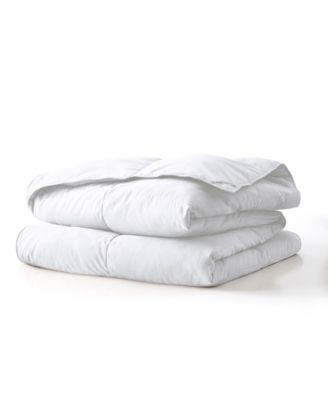 Lightweight Goose Down Feather Fiber Comforter, California King