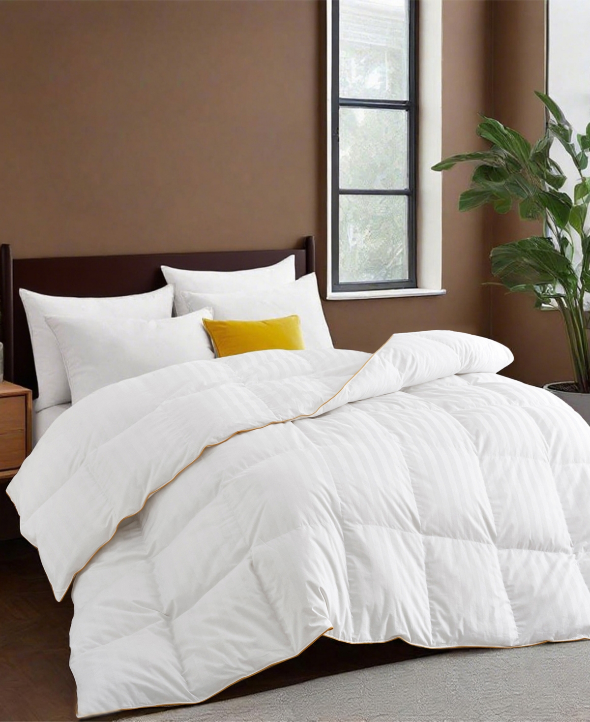 Unikome All Season Goose Feather Down Comforter