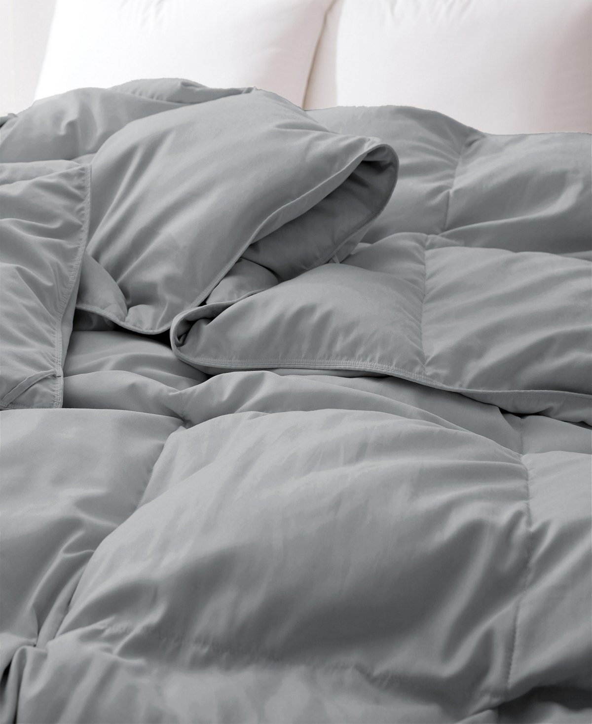 Unikome All-Season Goose Down Feather Fiber Comforter