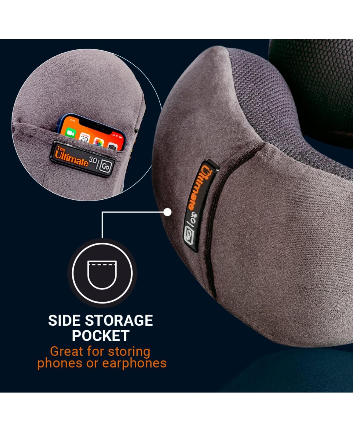 Go Travel The Ultimate 3.0 Memory Foam Travel Pillow