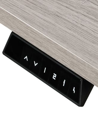 59" Wood Primo Sit to Stand Electric Height Adjustable Desk