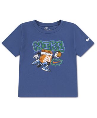 Boys' Toddler 2T-4T Boxy Basketball Crewneck T-Shirt