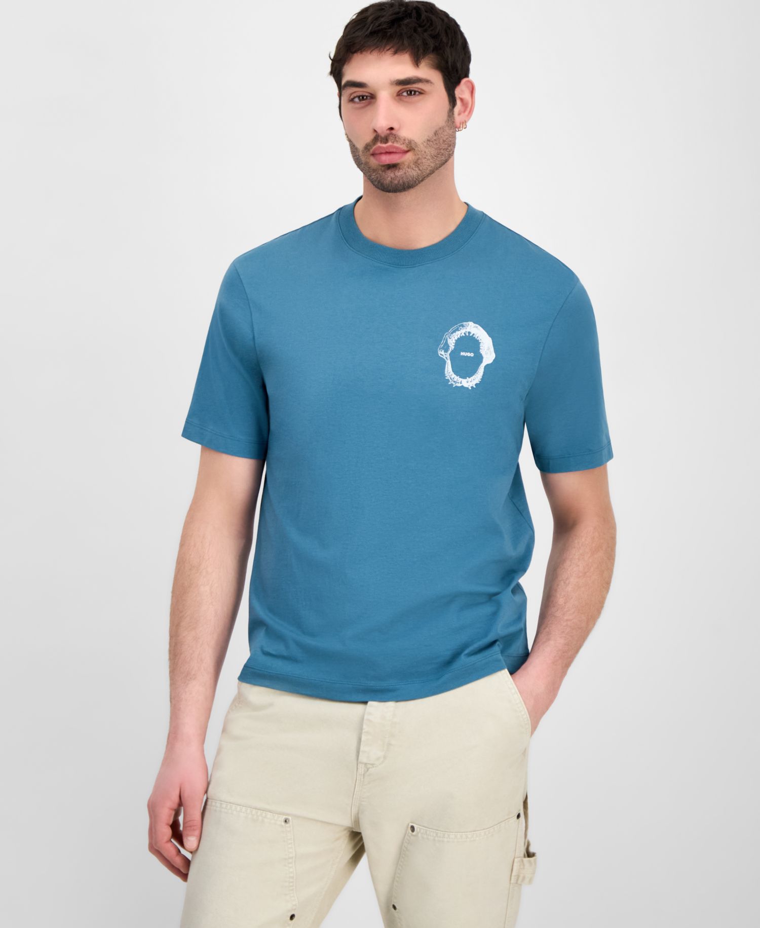 Men's Shark Print T-Shirt