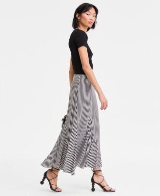 Women's Printed Midi Skirt