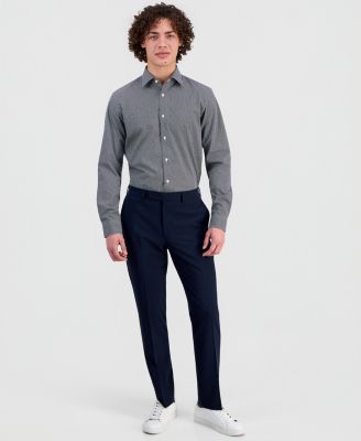 Hugo Boss Men's Valerio Long Sleeve Button-Front Geo Print Shirt