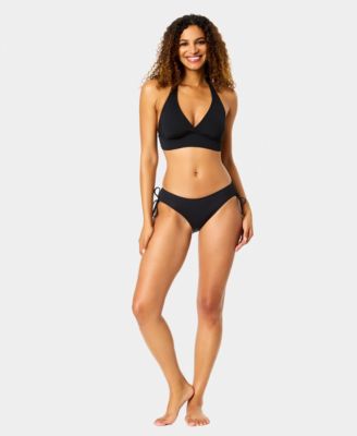 Solid Banded Halter Bikini Top