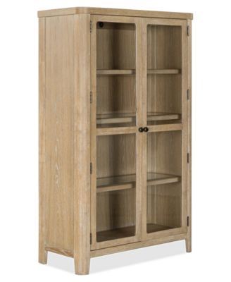 Marcel 68" Wood Curio Cabinet