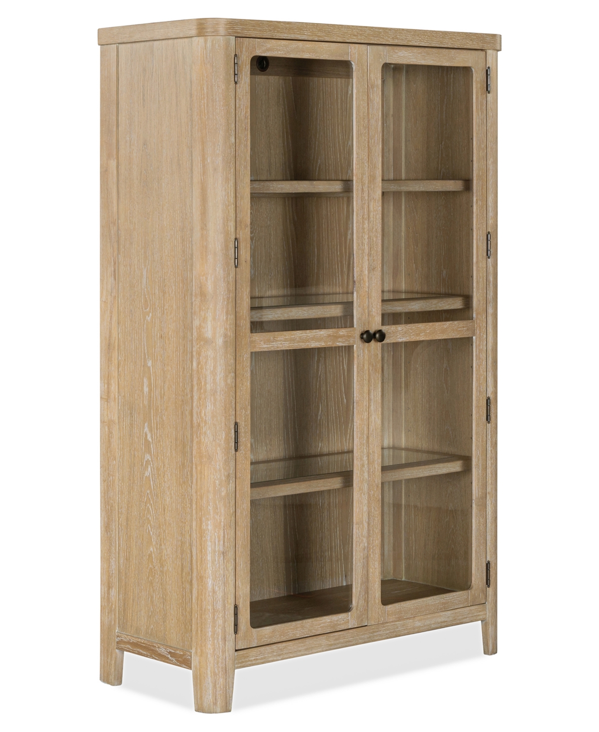 Furniture Marcel 68" Wood Curio Cabinet