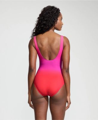 Women's DD-Cup SlenderSuit Wrap One Piece Swimsuit